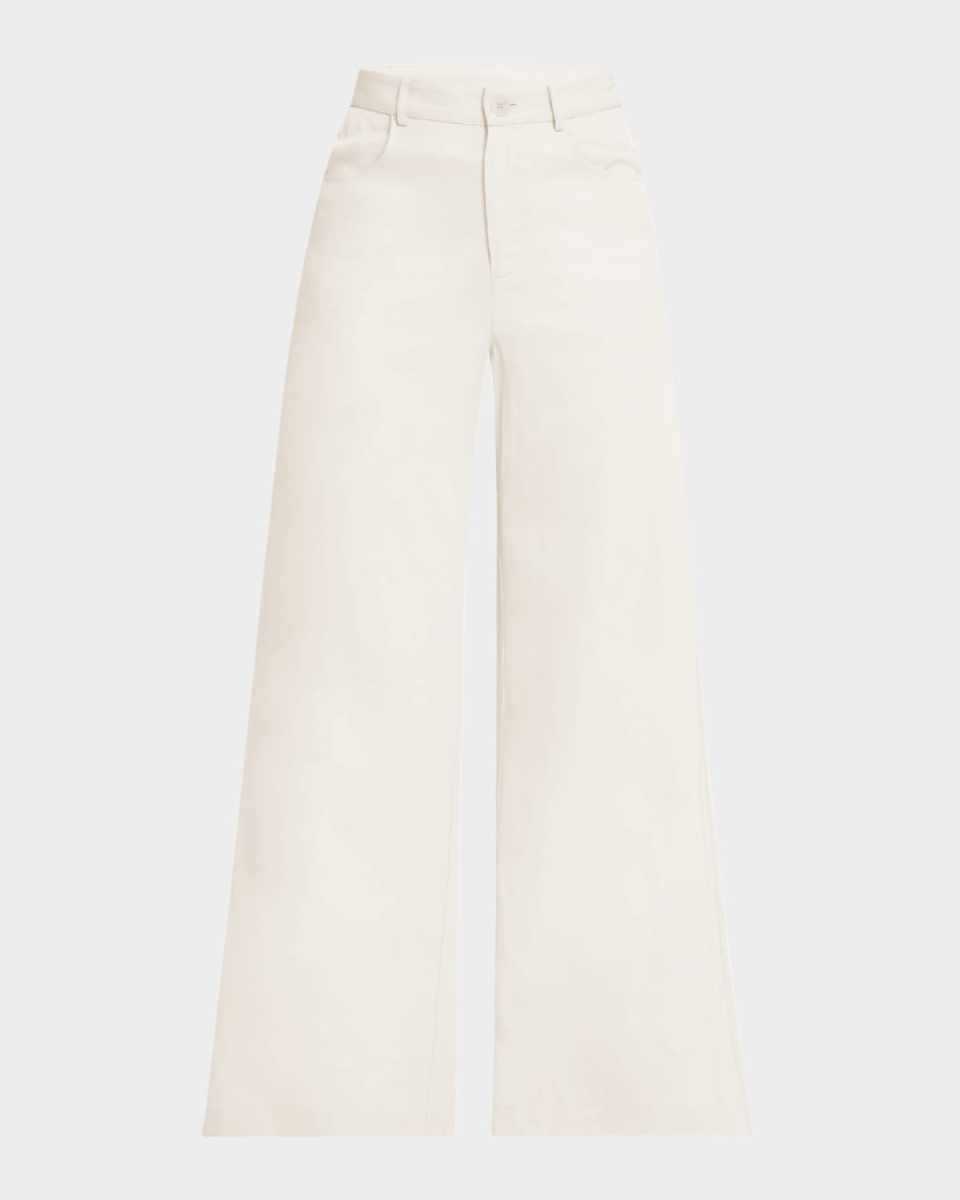 Adrianna Exaggerated Wide-Leg Pants